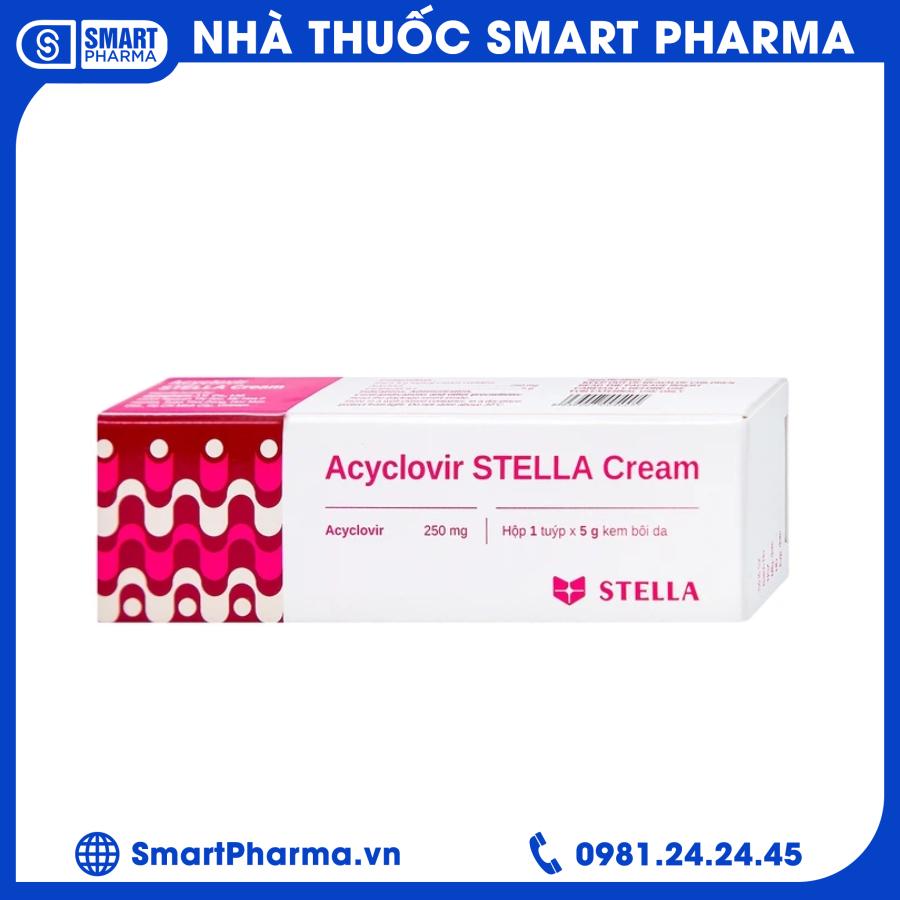 Acyclovir Stella Cream (2) Smart Pharma - Acyclovir Stella Cream 2