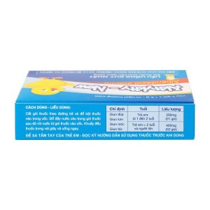 Smart Pharma - Hỗn dịch uống Akitykity-New 200mg hương cam diệt giun sán, ấu trùng và trứng (2 gói x 1.5g) 1 Smart Pharma - Akitykity New 2