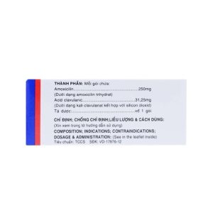 Smart Pharma - Thuốc Augxicine 250mg/31.25mg Vidipha điều trị viêm amidan, viêm xoang (10 gói x 0.8g) 3 Smart Pharma - Augxicine 4