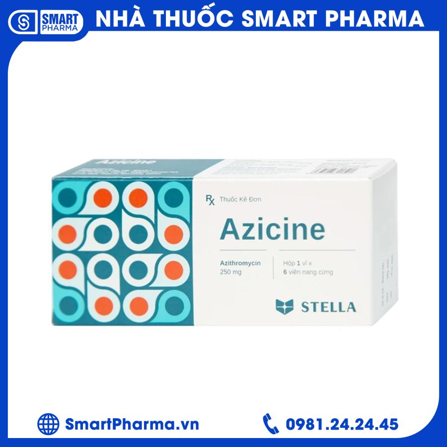 Azicine 250mg Smart Pharma - Azicine 250mg 1
