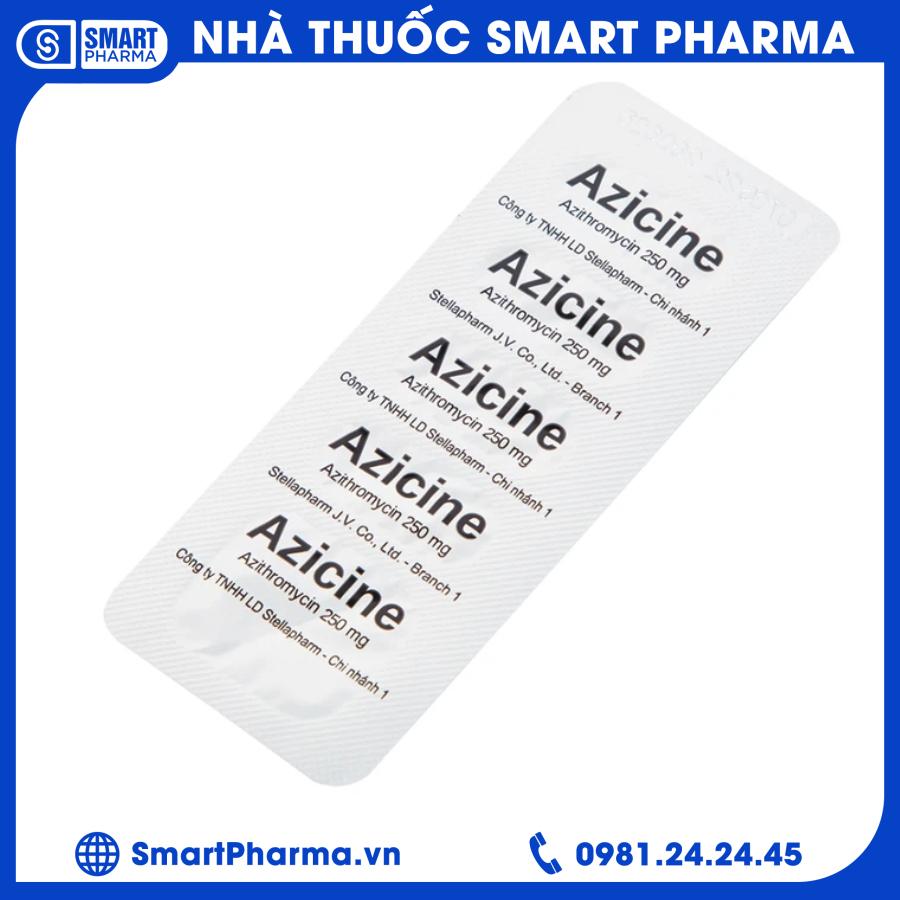 Azicine 250mg (5) Smart Pharma - Azicine 250mg 5