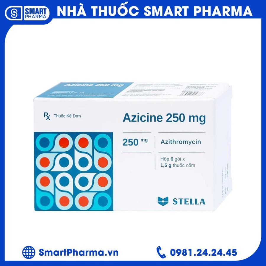Azicine 250mg Smart Pharma - Azicine 250mg