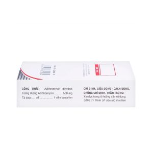 Smart Pharma - Thuốc Azitnic 500 điều trị nhiễm khuẩn (6 viên) 1 Smart Pharma - Azitnic 2