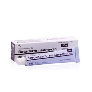 Kem bôi ngoài da Betaderm Neomycin Cream điều trị các bệnh viêm da (10g)