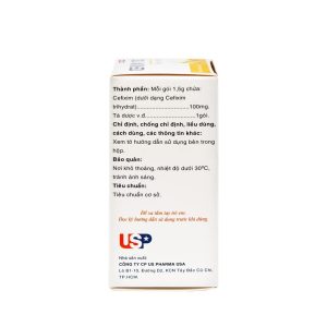 Smart Pharma - Bột pha hỗn dịch uống Cefixim 100 USP điều trị nhiễm khuẩn (10 gói x 1.5g) 1 Smart Pharma - Cefixim 2