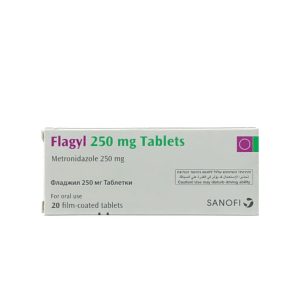 Smart Pharma - Flagyl 250mg trị nhiễm khuẩn (2 vỉ x 10 viên) 1 Smart Pharma - Flagyl 2
