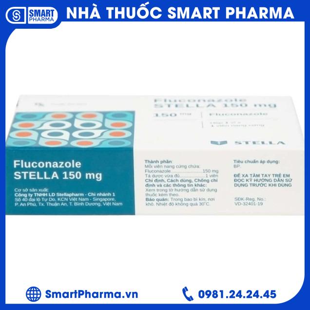 Fluconazole Stella 150mg 1 Smart Pharma - Fluconazole Stella 150mg 1