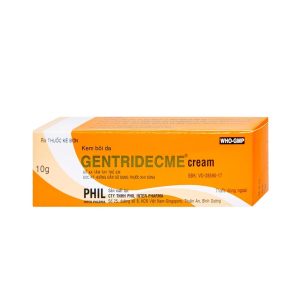 Smart Pharma - Kem bôi da Gentridecme Cream điều trị nhiễm trùng da, nấm da (10g) 1 Smart Pharma - Gentridecme Cream 2 1