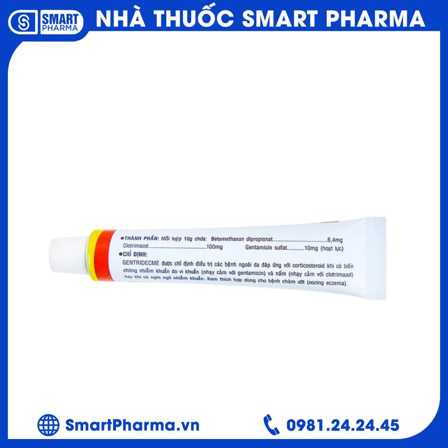 Gentridecme Cream (6) Smart Pharma - Gentridecme Cream 6