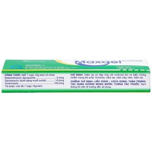 Smart Pharma - Kem bôi da Maxgel SPM điều trị viêm da, viêm trầy, hăm, nấm da (10g) 1 Smart Pharma - Maxgel SPM 1