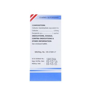 Smart Pharma - Thuốc bột uống Mekocefaclor 125mg điều trị viêm họng, viêm phế quản (12 gói) 1 Smart Pharma - Mekocefaclor 2