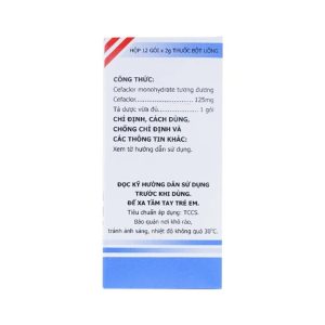 Smart Pharma - Thuốc bột uống Mekocefaclor 125mg điều trị viêm họng, viêm phế quản (12 gói) 2 Smart Pharma - Mekocefaclor 3