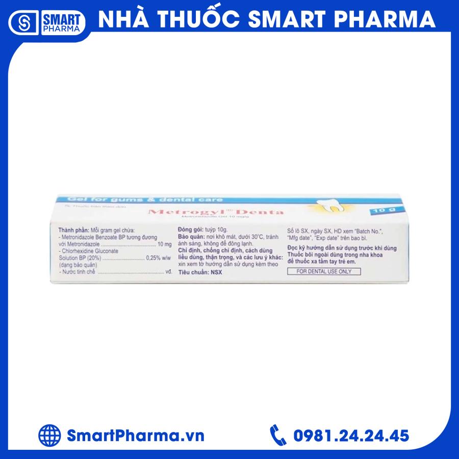 Metrogyl Denta (3) Smart Pharma - Metrogyl Denta 3