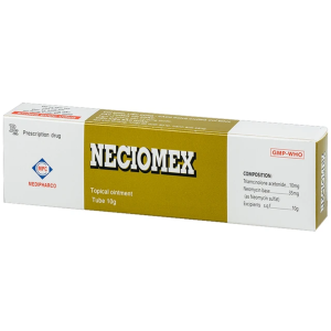 Thuốc mỡ Neciomex Medipharco điều trị chàm, viêm da (10g)