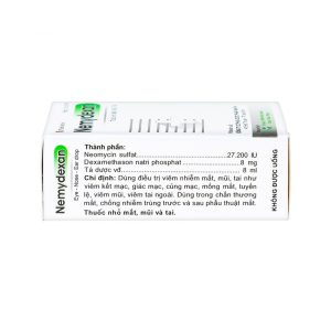 Smart Pharma - Thuốc Nemydexan điều trị viêm kết mạc, viêm mũi, viêm tai ngoài (8ml) 1 Smart Pharma - Nemydexan 2