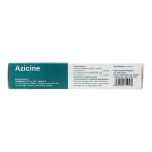 Smart Pharma - Thuốc Azicine 250mg STELLA điều trị nhiễm khuẩn (1 vỉ x 6 viên) 1 Smart Pharma - Nha thuoc Smart Pharma 2026 10 31T133241.095