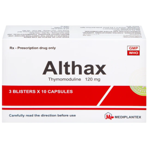 Smart Pharma - Thuốc Althax 120mg Mediplantex điều trị viêm mũi dị ứng, nhiễm khuẩn hô hấp (3 vỉ x 10 viên) 2 Smart Pharma - Nha thuoc Smart Pharma 37
