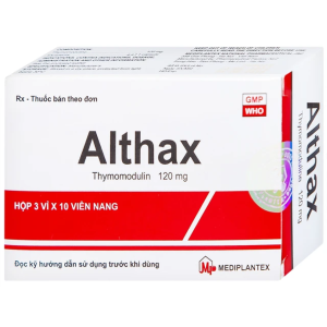 Smart Pharma - Thuốc Althax 120mg Mediplantex điều trị viêm mũi dị ứng, nhiễm khuẩn hô hấp (3 vỉ x 10 viên) 1 Smart Pharma - Nha thuoc Smart Pharma 38