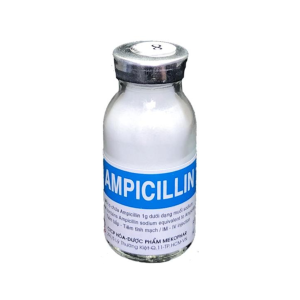 Smart Pharma - Thuốc bột pha tiêm Ampicillin 1g Mekophar điều trị nhiễm khuẩn (1g) 2 Smart Pharma - Nha thuoc Smartpharma