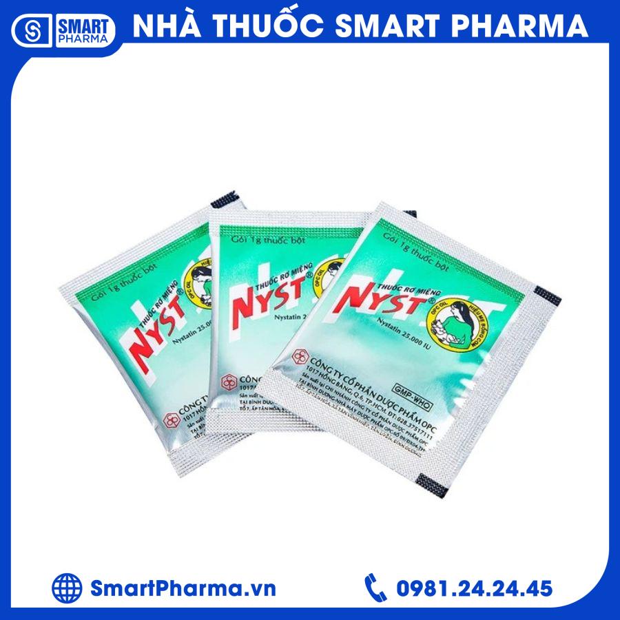 Nyst 25.000IU (4) Smart Pharma - Nyst 25.000IU 4