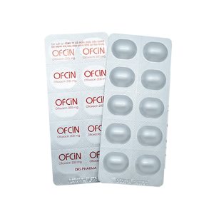 Smart Pharma - Thuốc Ofcin 200mg điều trị viêm phế quản nặng (2 vỉ x 10 viên) 1 Smart Pharma - Ofloxacin 2