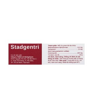 Smart Pharma - Kem bôi da Stadgentri điều trị các bệnh về da (10g) 1 Smart Pharma - Stadgentri 2 1