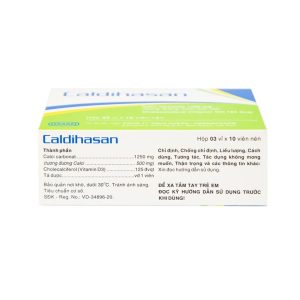 Smart Pharma - Thuốc Caldihasan Hasan phòng và điều trị thiếu hụt vitamin D, canxi (3 vỉ x 10 viên) 6 Smart Pharma - Thiet ke chua co ten 19