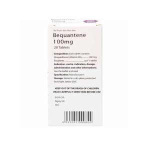 Smart Pharma - Thuốc Bequantene 100mg Mediplantex điều trị chứng rụng tóc lan tỏa (2 vỉ x 10 viên) 5 Smart Pharma - Thiet ke chua co ten 7