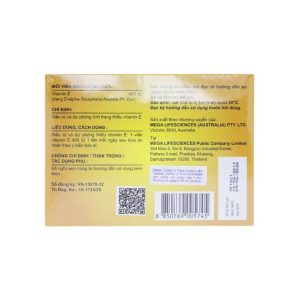 Smart Pharma - Thuốc Enat 400 MEGA We care điều trị và dự phòng tình trạng thiếu Vitamin E (3 vỉ x 10 viên) 1 Smart Pharma - fb 2 2024 07 03T164416.351