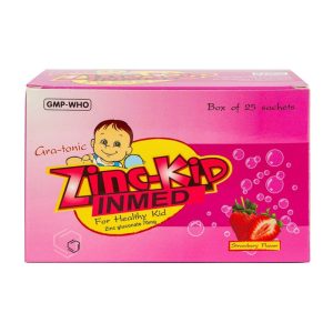 Smart Pharma - Cốm bổ Zinc-Kid Inmed Nam Hà hương dâu, bổ sung kẽm cho trẻ em (25 gói x 3g) 2 Smart Pharma - fb 2 2024 07 04T164840.950