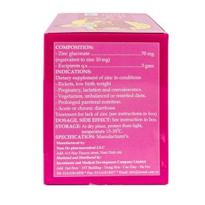 Smart Pharma - Cốm bổ Zinc-Kid Inmed Nam Hà hương dâu, bổ sung kẽm cho trẻ em (25 gói x 3g) 1 Smart Pharma - fb 2 2024 07 04T164905.401