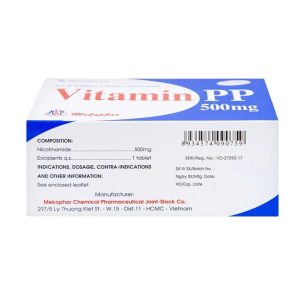 Smart Pharma - Thuốc Vitamin PP 500mg Mekophar điều trị bệnh pellagra (10 vỉ x 10 viên) 5 Smart Pharma - fb 2 2024 07 05T141336.182