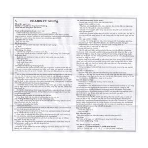 Smart Pharma - Thuốc Vitamin PP 500mg Mekophar điều trị bệnh pellagra (10 vỉ x 10 viên) 1 Smart Pharma - fb 2 2024 07 05T141544.810