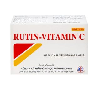 Smart Pharma - Thuốc Rutin-Vitamin C Mekophar hỗ trợ điều trị các hội chứng chảy máu, xơ cứng (10 vỉ x 10 viên) 5 Smart Pharma - fb 2 2024 07 08T134757.553