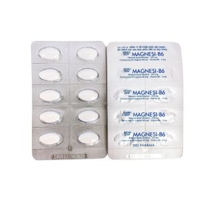 Smart Pharma - Viên nén Magnesi-B6 DHG Pharma giảm các triệu chứng thiếu hụt magnesi, nôn mửa, khó chịu (10 vỉ x 10 viên) 1 Smart Pharma - fb 2 2024 07 08T155229.453