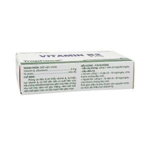 Smart Pharma - Thuốc Vitamin B2 2.0mg Traphaco phòng và điều trị khi thiếu Vitamin B2 (6 vỉ x 30 viên) 1 Smart Pharma - fb 2 2024 07 08T161545.954