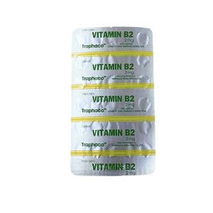 Smart Pharma - Thuốc Vitamin B2 2.0mg Traphaco phòng và điều trị khi thiếu Vitamin B2 (6 vỉ x 30 viên) 3 Smart Pharma - fb 2 2024 07 08T161741.982