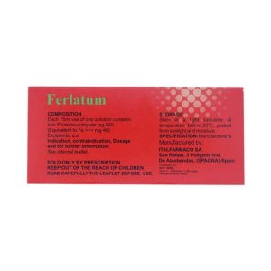 Smart Pharma - Dung dịch Ferlatum Italfarmaco điều trị thiếu sắt (10 chai x 15ml) 3 Smart Pharma - fb 2 75
