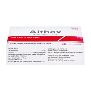 Smart Pharma - Thuốc Althax 120mg Mediplantex hỗ trợ điều trị viêm mũi dị ứng, nhiễm khuẩn hô hấp (3 vỉ x 10 viên) 4 Smart Pharma - fb 2 91