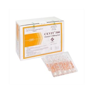 Smart Pharma - Dung dịch tiêm Cevit 500 Vidipha điều trị bệnh do thiếu Vitamin C (100 ống) 2 Smart Pharma - fb 3 1
