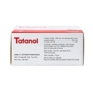 Smart Pharma - Thuốc Tatanol giảm đau, hạ sốt (10 vỉ x 10 viên) 1 Smart Pharma - fb 3 2024 07 19T145705.563