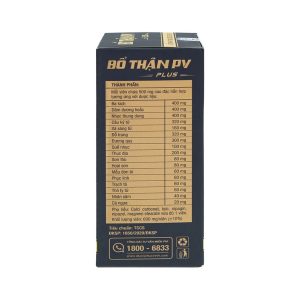 Smart Pharma - Viên uống Bổ Thận PV Plus tăng cường sức khỏe, cải thiện sinh lý (50 viên) 2 Smart Pharma - fb 3 40