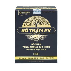 Smart Pharma - Viên uống Bổ Thận PV Plus tăng cường sức khỏe, cải thiện sinh lý (50 viên) 1 Smart Pharma - fb 3 41