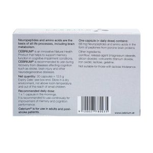 Smart Pharma - Viên uống Cebrium Ever Pharma tăng khả năng tập trung, cải thiện trí nhớ (3 vỉ x 10 viên) 1 Smart Pharma - fb 3 54