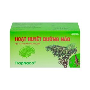 Smart Pharma - Thuốc Hoạt Huyết Dưỡng Não bao phim Traphaco điều trị suy giảm trí nhớ, căng thẳng thần kinh (5 vỉ x 20 viên) 5 Smart Pharma - fb 3 89