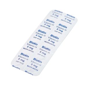 Smart Pharma - Thuốc Biotin 5mg Mediplantex điều trị thiếu hụt biotin (2 vỉ x 10 viên) 1 Smart Pharma - fb 3 9