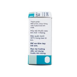 Smart Pharma - Thuốc nhỏ mắt Sanlein 0.3% hỗ trợ điều trị rối loạn biểu mô kết giác mạc (5ml) 3 Smart Pharma - salein 6