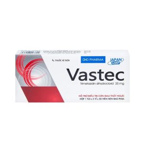 Smart Pharma - Thuốc Vastec điều trị đau thắt ngực ổn định (2 vỉ x 30 viên) 1 Smart Pharma - vastec 2