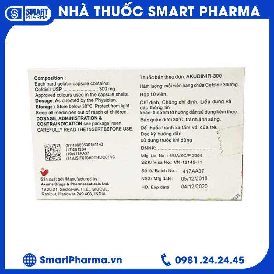 Akudinir (2) Smart Pharma - Akudinir 2