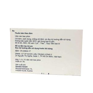 Smart Pharma - Thuốc Akudinir 300 điều trị nhiễm khuẩn nặng (Hộp 10 vỉ x 10 viên) 2 Smart Pharma - Akudinir 3